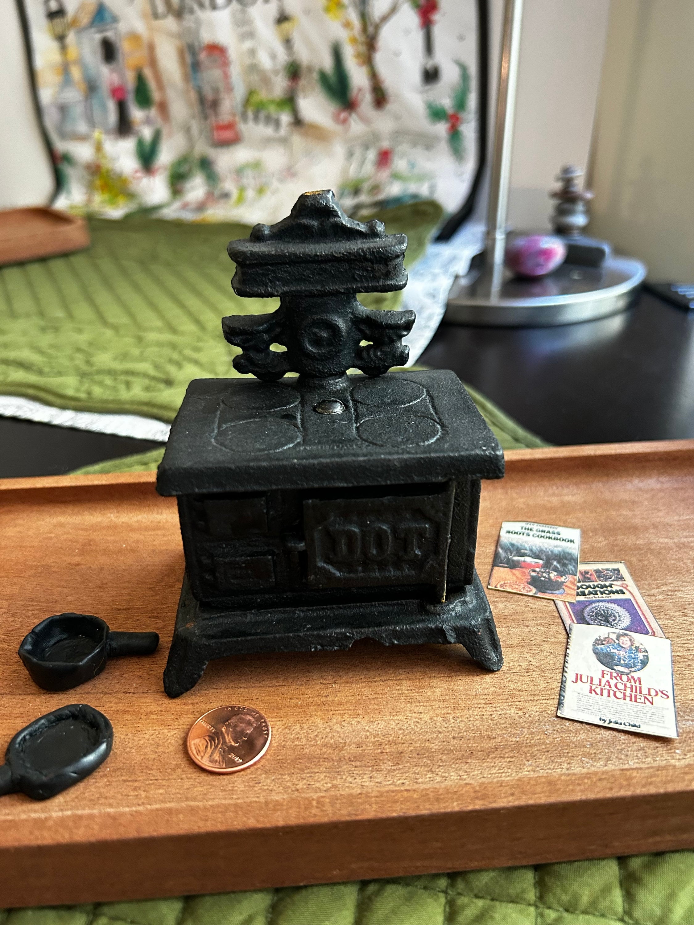Had to make a temporary stove plate for my new mini cast iron stove.