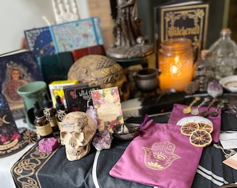Extra Large Witch Mystery Box, Crystals, Tarot, Herbs, Books, Witchy Decor & More-Witchy Gifts