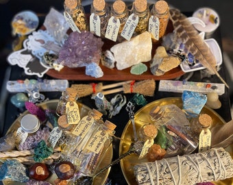 Witch Confetti-Witches Brew-Witchy Curiosities, Crystals, Herbs, Charms, Stickers, Incense + More-Witchcraft Supplies-Witch Scoop-Grab Bag