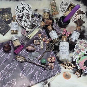 Witchy Grab Bag-Witches Brew-Witchy Curiosities, Crystals, Herbs, Charms, Stickers, Incense + More-Witch Confetti-Witch Scoop