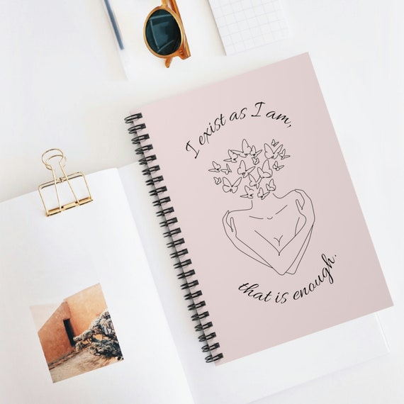 SLOWLY BUT SURELY WE GET THERE: Minimalist Notebook, 6