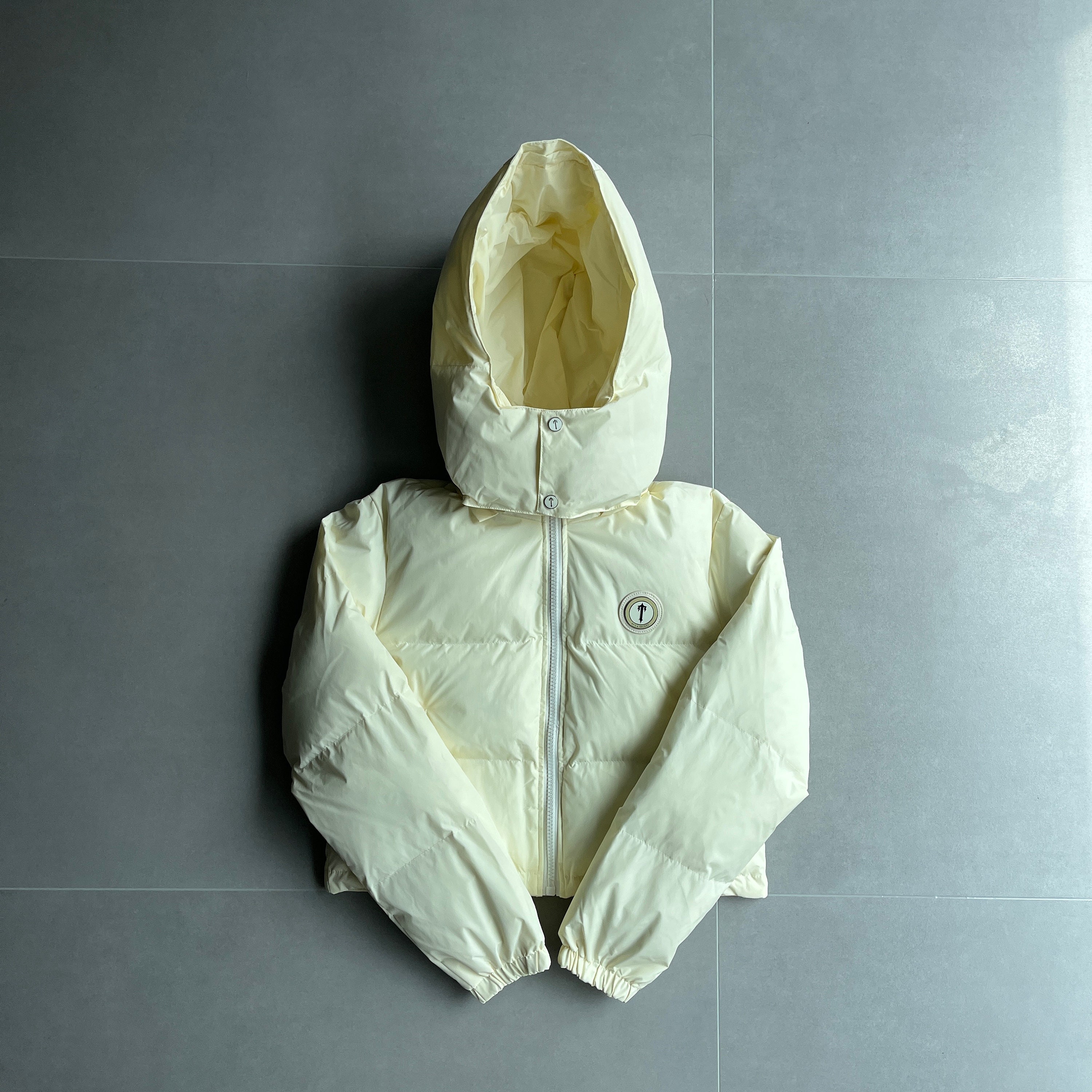 Cream Trapstar Women's Irongate Detachable Hooded Puffer - Etsy