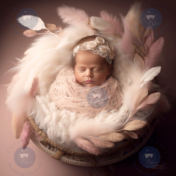 Newborn Basket Prop Etsy