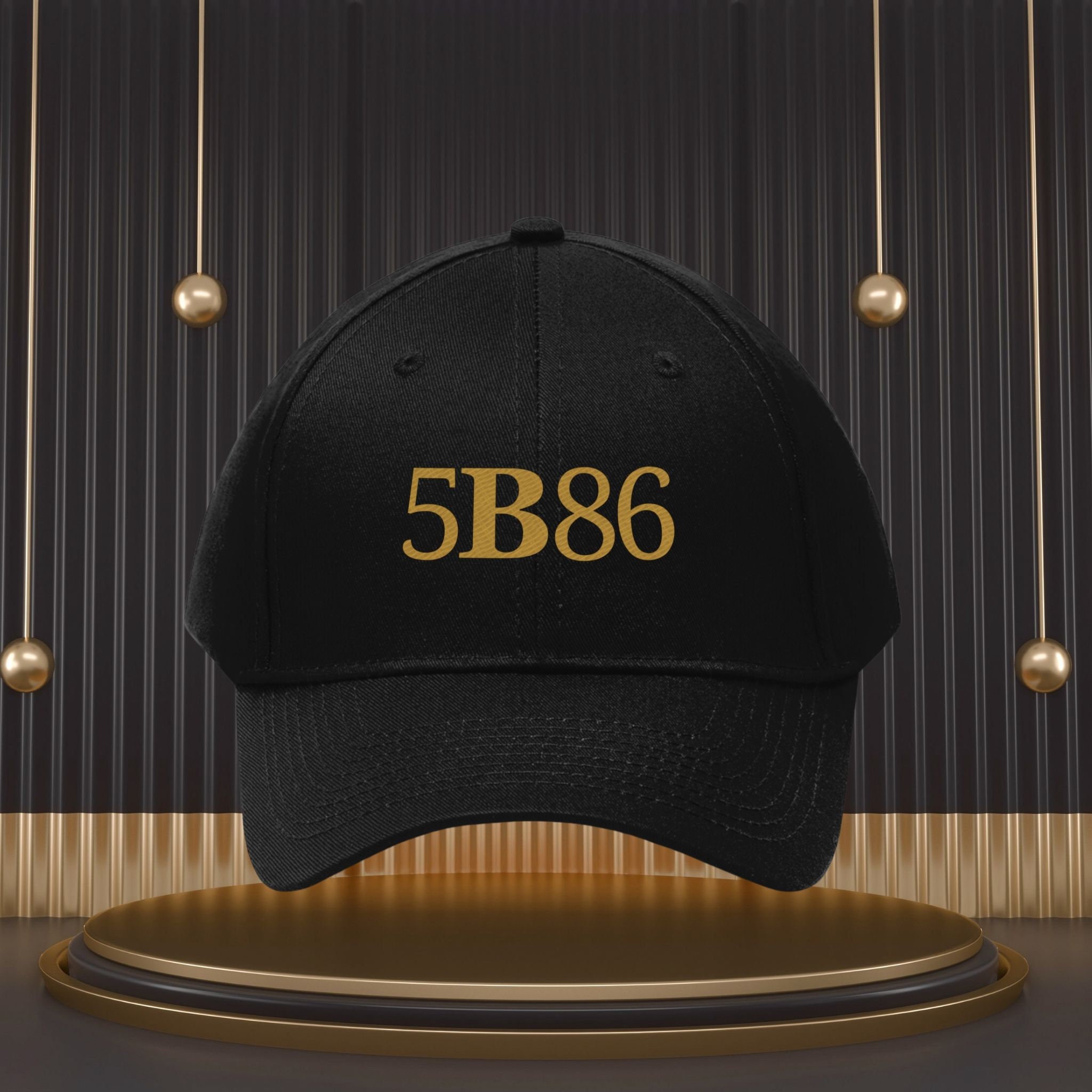 Hats: Custom Embroidered Alpha Signature Black Twill Hat - Etsy