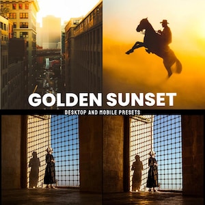 Sunsets Lightroom Presets, Warm Summer Presets, Instagram Presets, Influencer Sunset Filters, Bright Aesthetic Preset, Portrait Presets