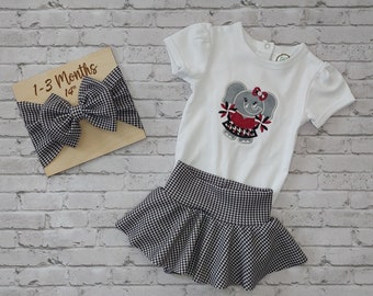 Alabama Skirted Bummie Set