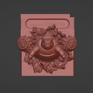 Cartuccia Blastoise - File di stampa 3D personalizzato - Pokemon
