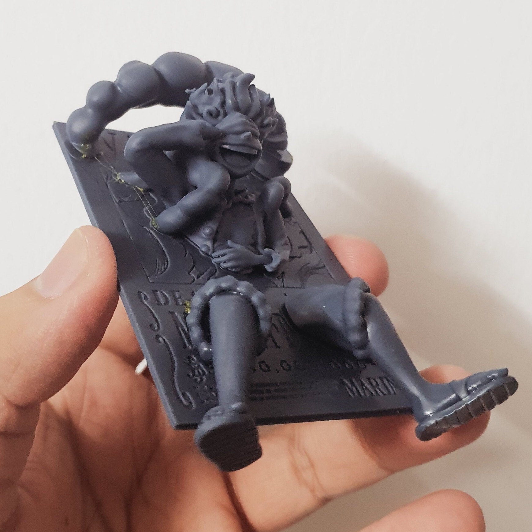 Free STL file luffy gear 5 one piece keychain ⚙️・3D print