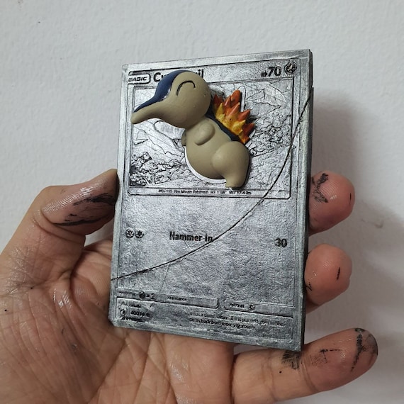 Cyndaquil - 3D / 4D Card - Custom 3D Printing File - Pokemon - Etsy
