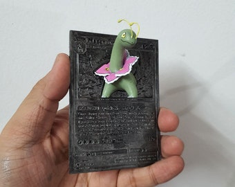 Meganium - 3D / 4D Card - Custom 3D Printing File - Pokemon
