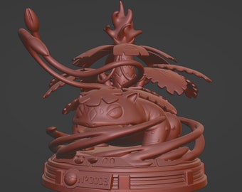 0003 Venusaur Mega - Custom 3D Printing File - Pokemon