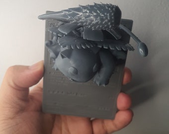 venusaur 3D / 4D Card - Custom 3D Printing File - Pokemon