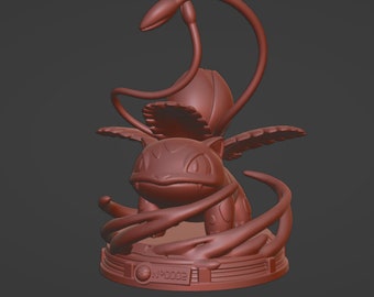 0002 Ivysaur - Custom 3D Printing File - Pokemon