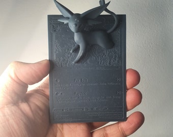 Espeon - 3D / 4D Card - Custom 3D Printing File - Pokemon