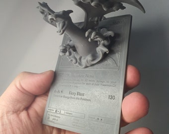 リザードン 3dカード シャドウボックス ポケモン リザードンEX 3D