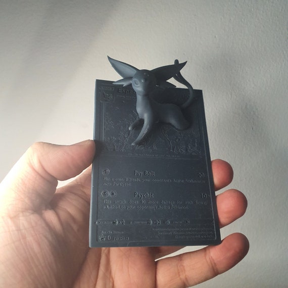 Espeon - 3D / 4D Card - Custom 3D Printing File - Pokemon - Etsy
