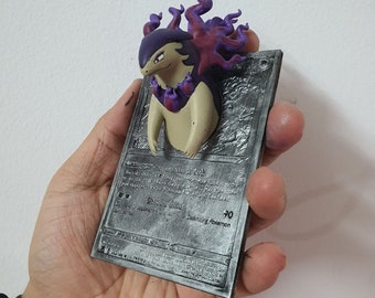 Hisuian-Typhlosion - 3D / 4D Card - Custom 3D Printing File - Pokemon