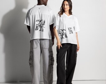 Boxy football jersey