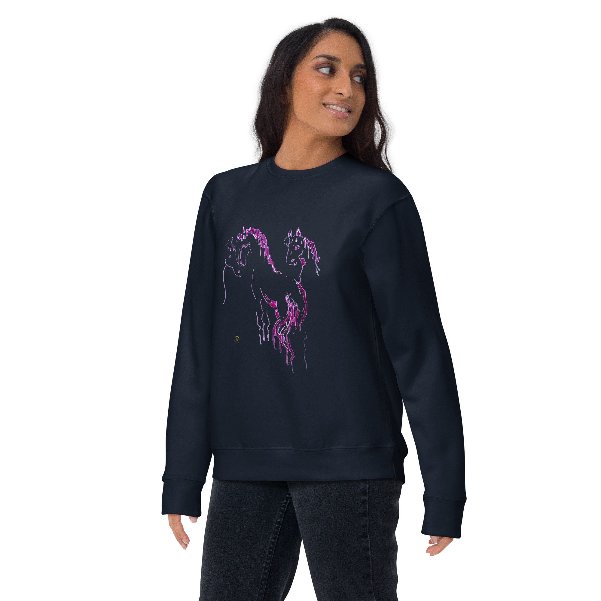 Sweat à capuche unisexe chevaux - sweats à capuche sororité, sweats à capuche pour couple mignon, sweat-shirt pour adulte non sexiste, sweats à capuch