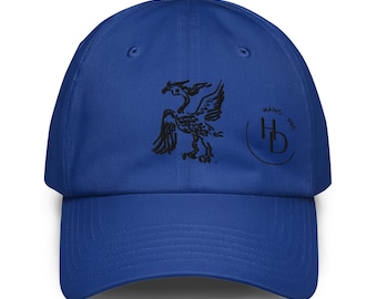 Under Armour® Giant Bird Dad Hat | Ancient Elegance & Symbolic Graphic Cap | Adjustable Performance Headwear