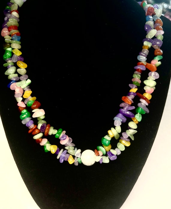 Fun! Colorful beaded necklace