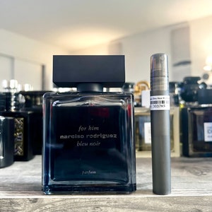 Narciso Rodriguez For Him Bleu Noir Extreme Cologne Samples by