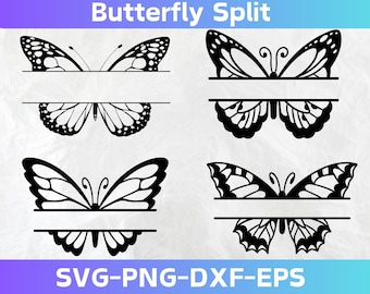 Butterfly SVG, Butterfly Bundle SVG Files, Butterfly SVG Layered, Butterfly Files for Cricut, Butterflies Svg, Silhouette, Butterfly Clipart