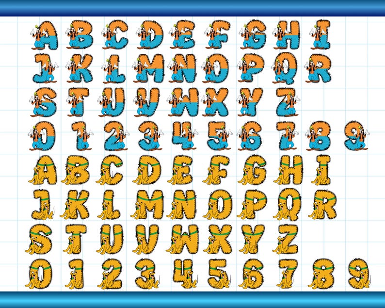 printable alphabet, mickey alphabet, cartoon alphabet, alphabet png, cartoon letters, sublimation alphabet, cricut alphabet, kids wall art, party decor letters, nursery alphabet, cartoon font png, mickey mouse, mickey mouse font