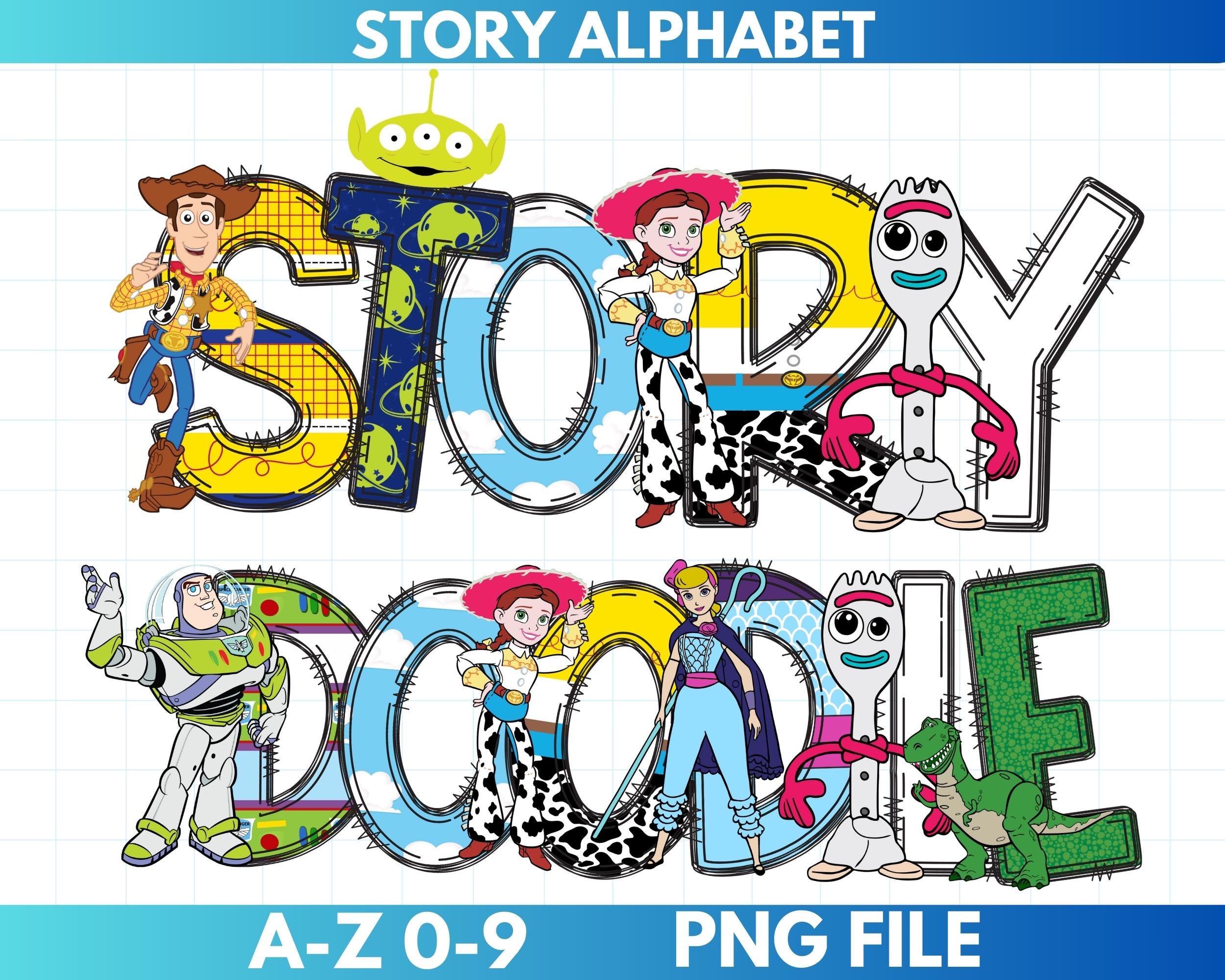 Toy Story Doodle Etsy Ireland