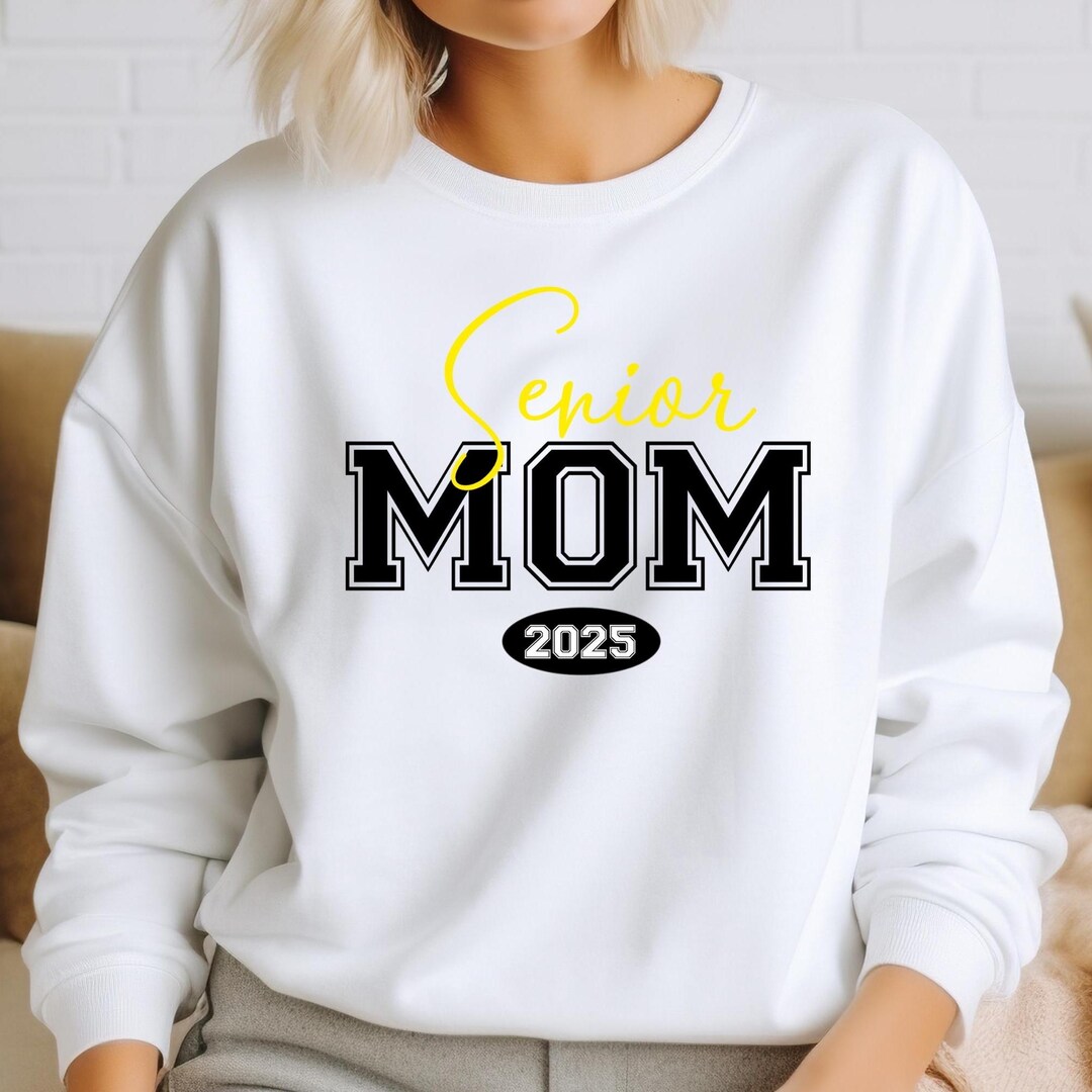 Senior Mom 2025 Svg Png, Class of 2025 Graduation Svg, Proud Mom of a ...