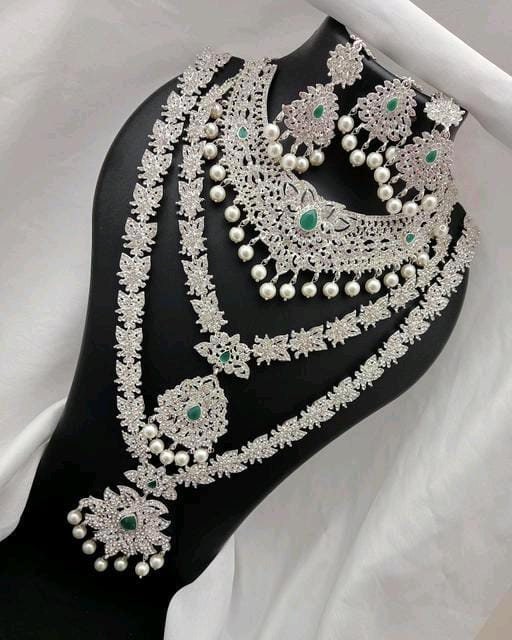 Diamond dulhan set best sale