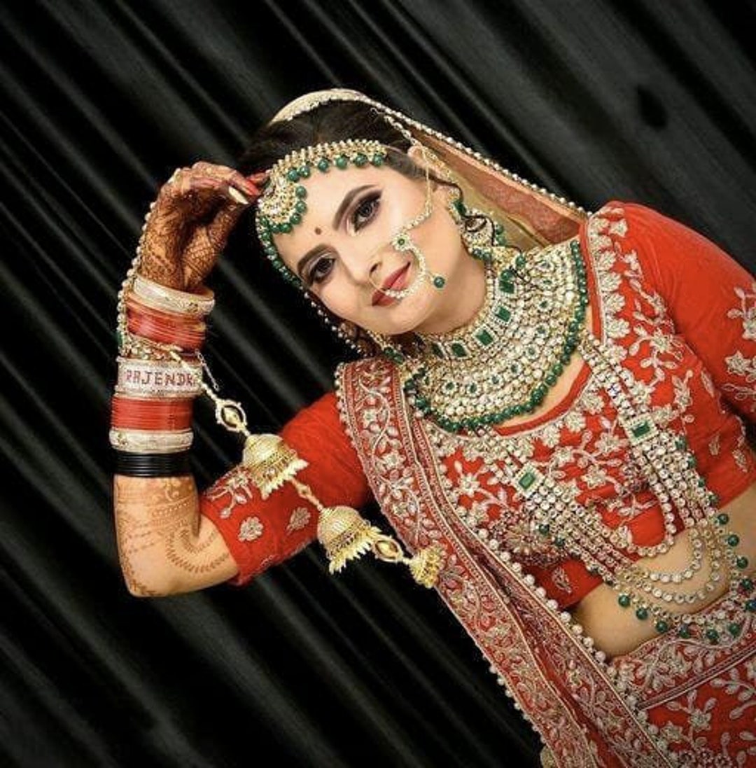 Sabyasachi Inspired Indian Bridal Jewelry Bollywood Wedding Bridal