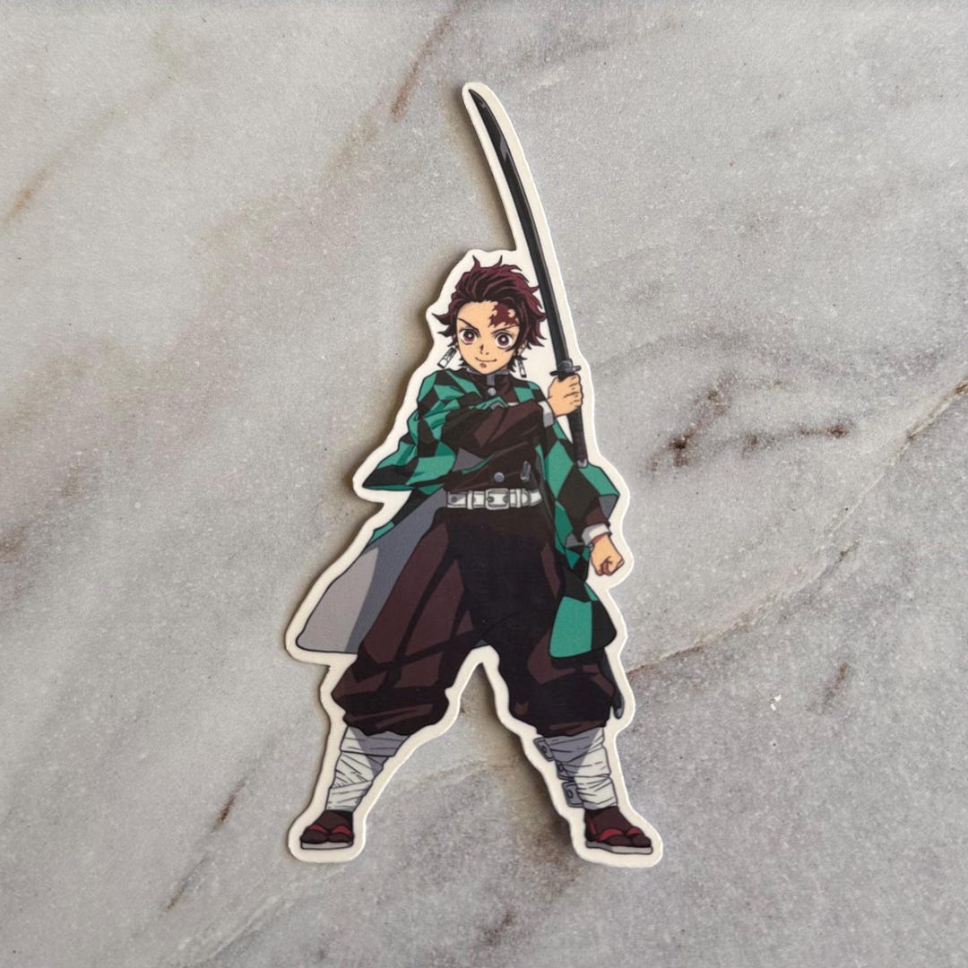 Tanjiro Kamado | Demon Slayer | Hand-made | Water-resistant | Decorate ...