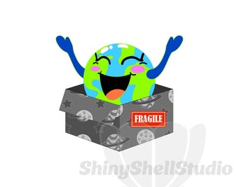 Handle me with Care, Happy Earth, Earth Day SVG, Save Our Planet SVG, Instant Download, Digital Art Download, Printable Wall Art