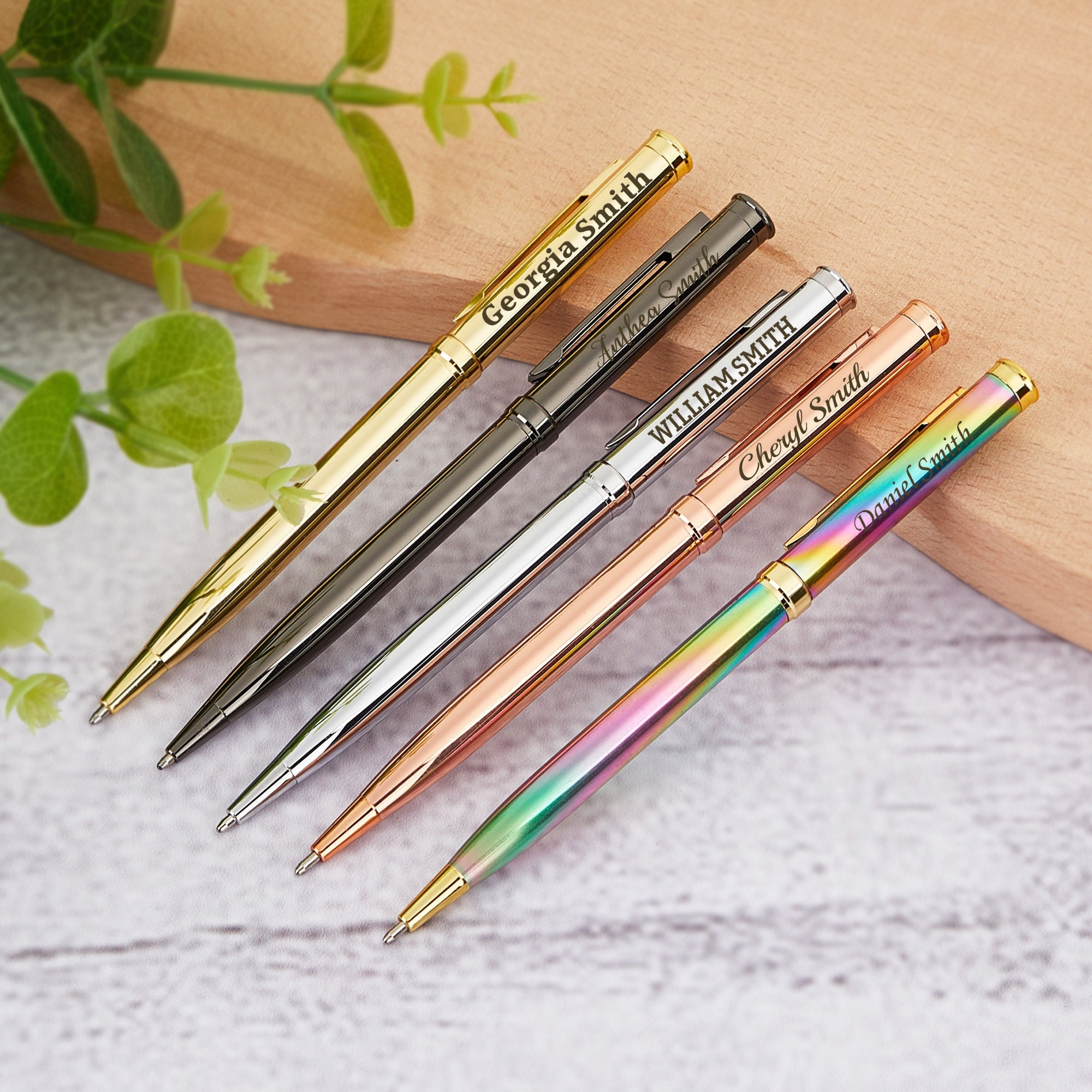Gold & Silver Color Metallic INK GEL PENS Smooth Markers 1.0mm