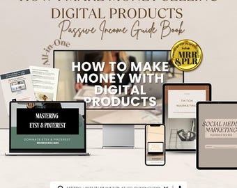 Start Earning Online with Digital Goldmine inclusive of Social Media Marketing Planner Tracker & Mastering in Tiktok Etsy  Pinterest
