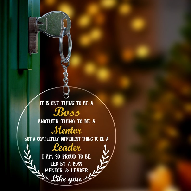 Leader Ornament, Thank You Christmas Ornament, Gifts for Boss