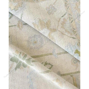 10X14 Beige,Green Oushak rug muted multi size 8x10/9x12/10x14 Hand-knotted Vintage Oushak Wool Area Rug for Living Room, Dining room Rug