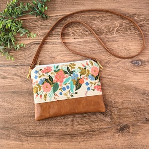 Wildflower Vine Cross-Body Bag: Rifle Paper Bag, Flower Bag,