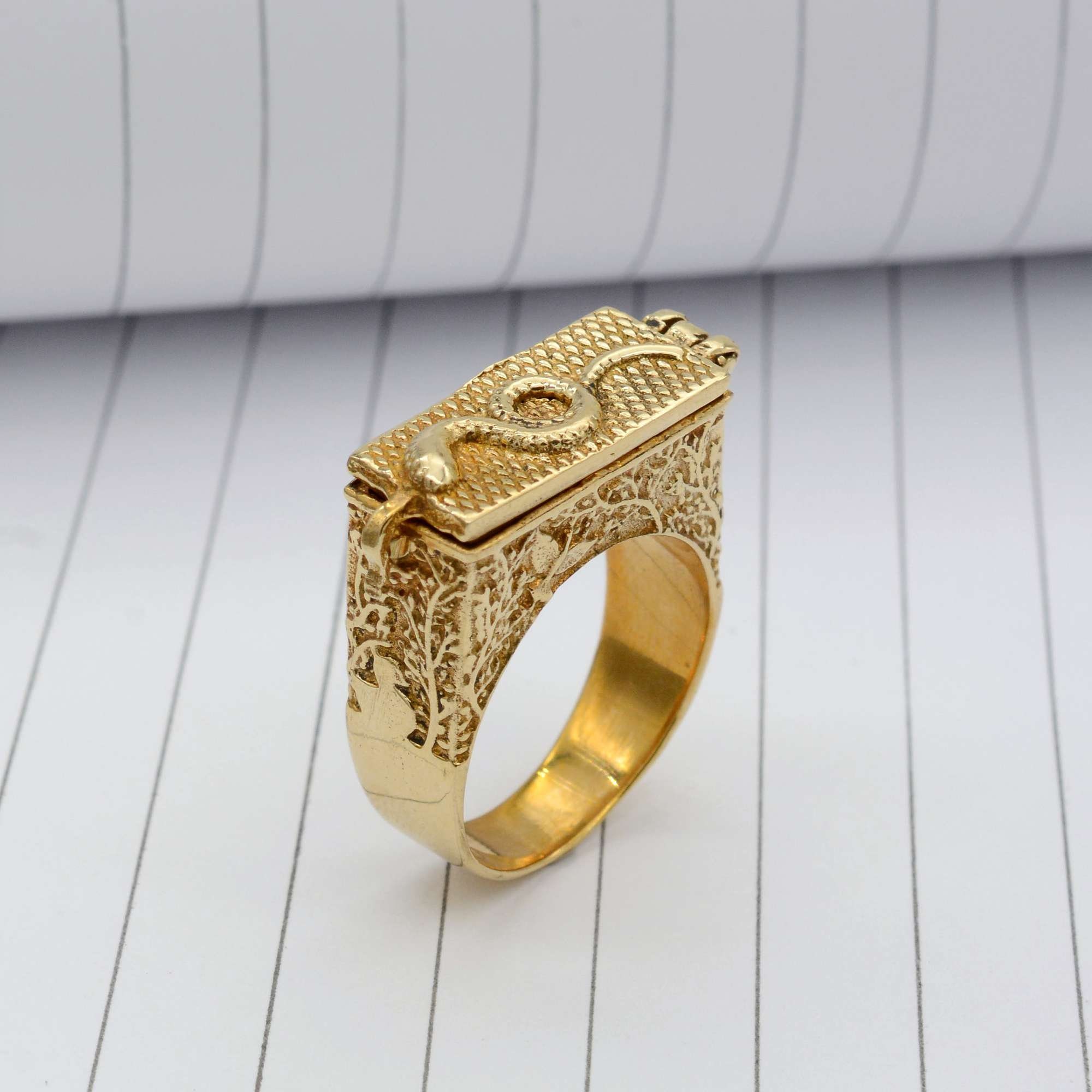 Poison ring Etsy