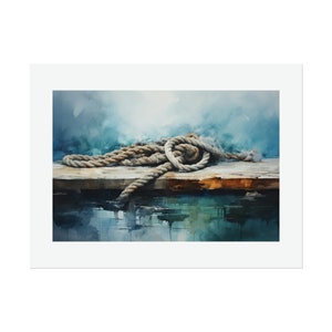 Nautical Details #2 Watercolor Print