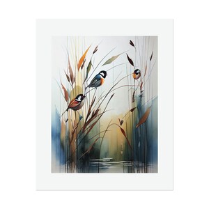 Song Birds #11 Watercolor Print