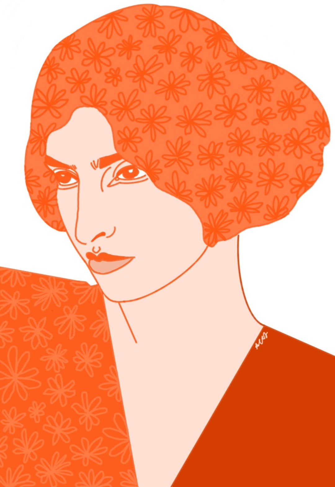 Phenomenal Flapper Woman Art 1920s Women Illustration - Etsy