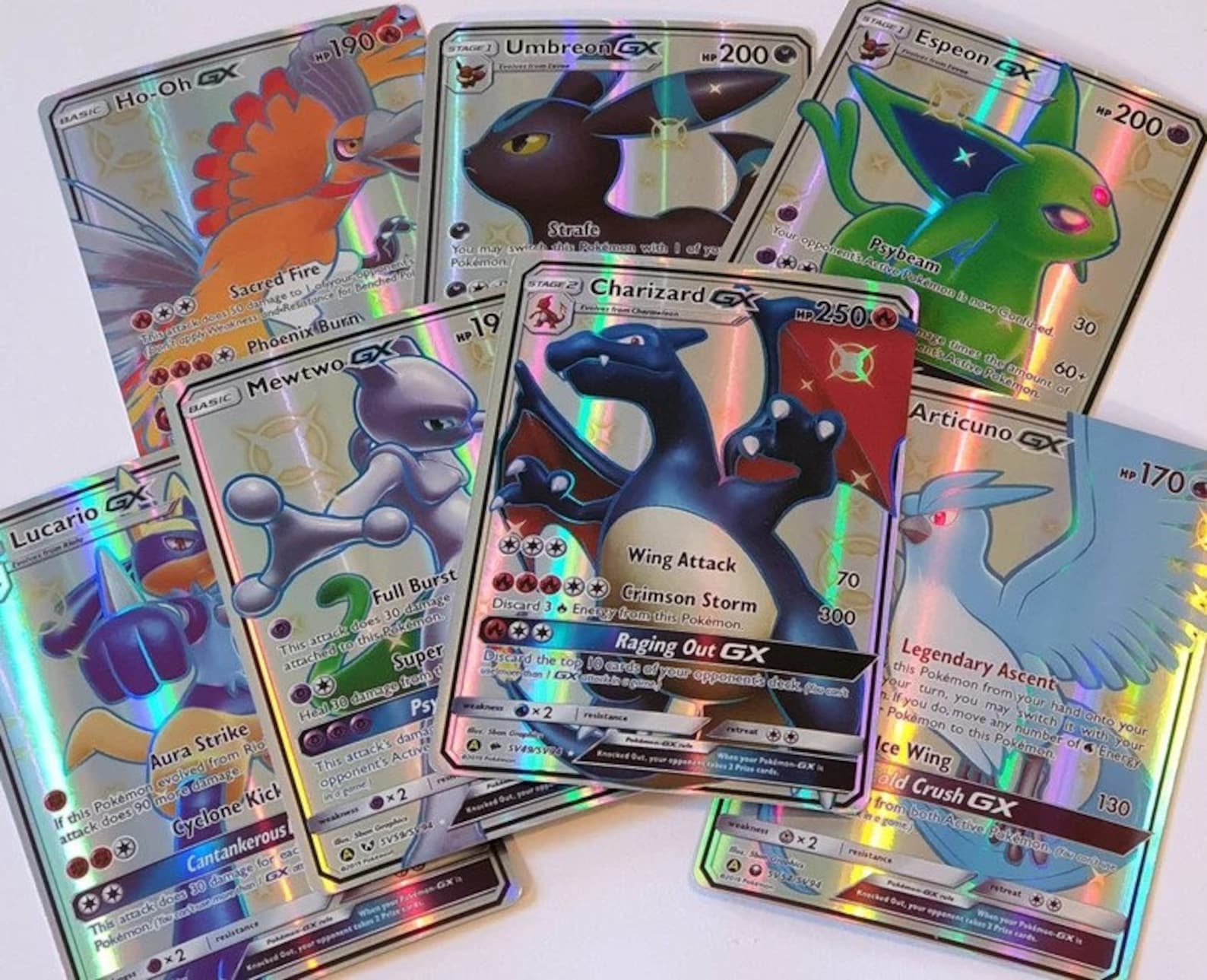 Pokémon 20 Card ALL Ultra Rare & Holo Mystery Lot - Guaranteed Ultra Rares ( V, VMAX, VSTAR, Ex, Gx) Holos - Foto 4