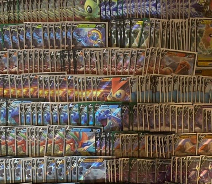 25 Authentic Pokemon Cards - EX, GX, V, Vmax, VSTAR, Holo, Reverse