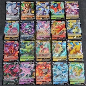 EX, GX, V, VMax, VSTAR, Holo, Reverse Holo, Amazing Rare, Shiny, Trainer Gallery, and Full Art Authentic Pokemon Cards