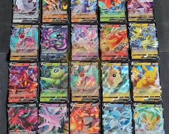 EX, GX, V, VMax, VSTAR, Holo, Reverse Holo, Amazing Rare, Shiny, Gallery, and Full Art Authentic Pokemon Cards