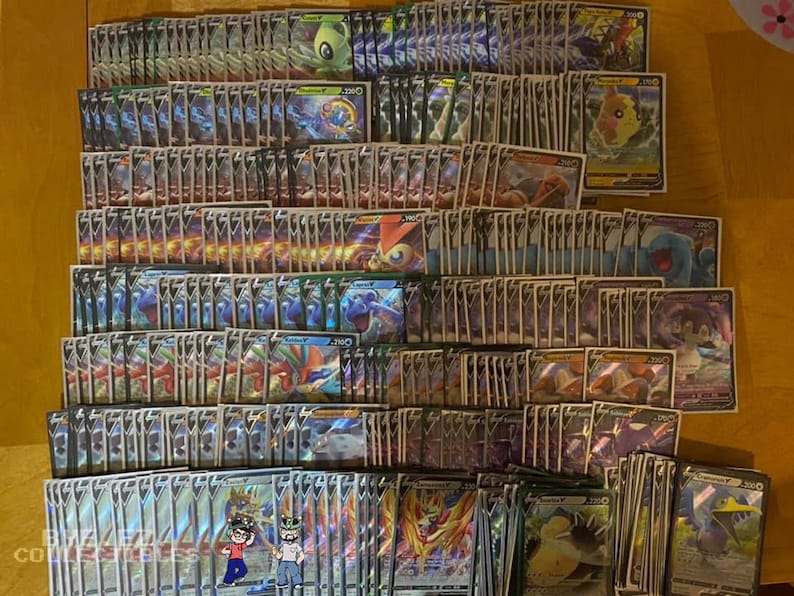 Pokémon 20 Card ALL Ultra Rare & Holo Mystery Lot - Guaranteed Ultra Rares ( V, VMAX, VSTAR, Ex, Gx) Holos - Foto 7