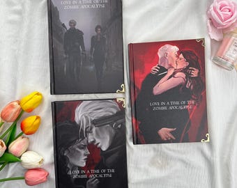 Love in a Time of the Zombie Apocalypse Hardcover Book Set, Dramione Fanfic Collector, Dark Post-Apocalyptic Romance, BookTok Fantasy Gift