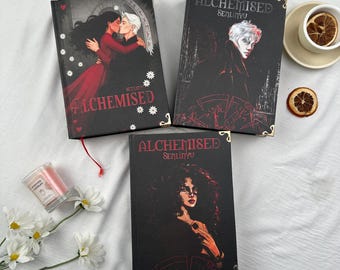 Alchemised Hardcover Book Collection – Dark Fantasy Romance Novel – Gothic Alchemy Magic Aesthetic – BookTok Viral Dramione Inspired Romance